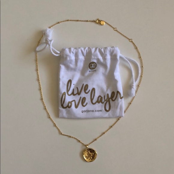 Gorjana Jewelry - GORJANA Gold Compass Coin Necklace
